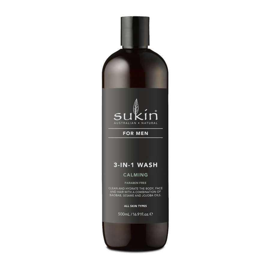 Sukin for Men 3-in-1 Calming Body Wash • Sukin for Men 3-in-1 Calming Body Wash