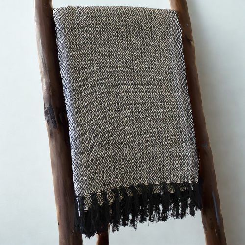 Cosy Nights Throw • Cosy Nights Throw- Charcoal